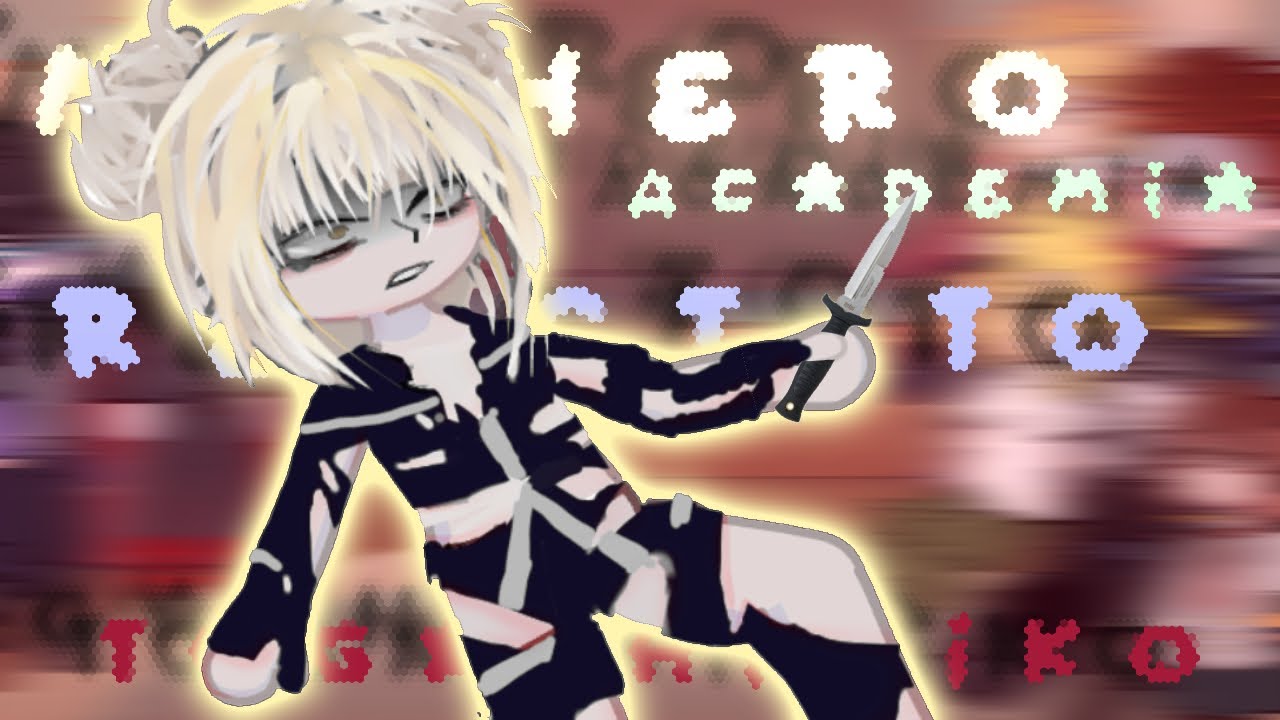 Pro heroes react to Himiko Toga 1/1 || Mha react to LOV 1/3 || 2x speed || русский/english