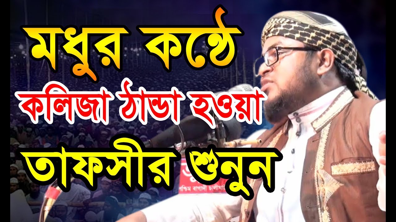 মধুর কণ্ঠে কলিজা ঠান্ডা হওয়া তাফসীর। মাওলানা নিয়ামাতুল্লাহ নোমানী। bic media