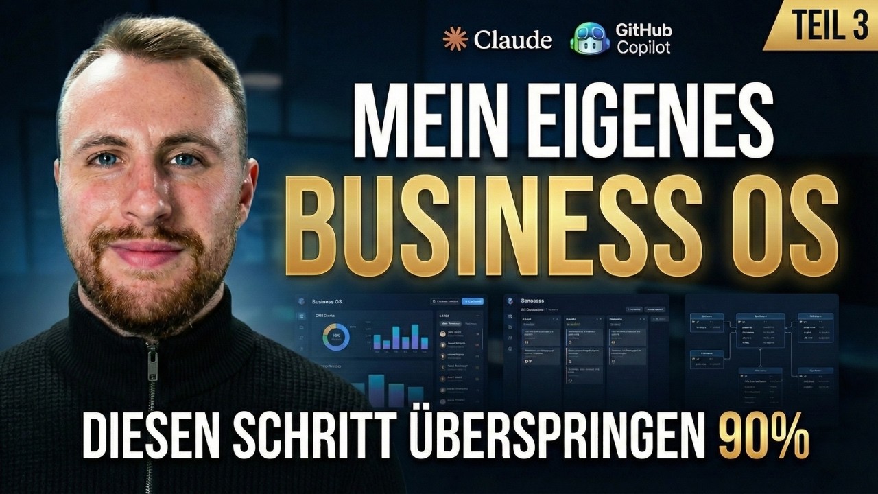 Dein Vibe Coding Projekt scheitert ohne DAS 🚨 Eigenes Business OS | Teil 3