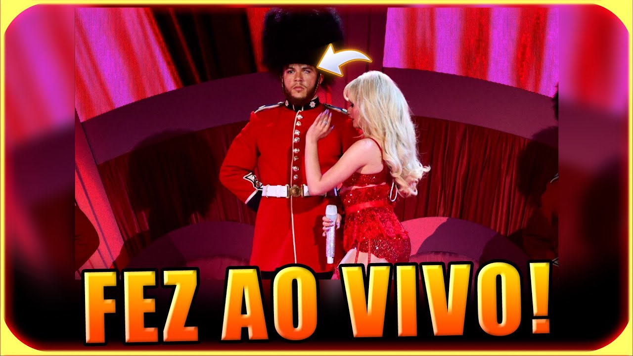 SABRINA CARPENTER Fez Isso AO VIVO no BRIT Awards 2025