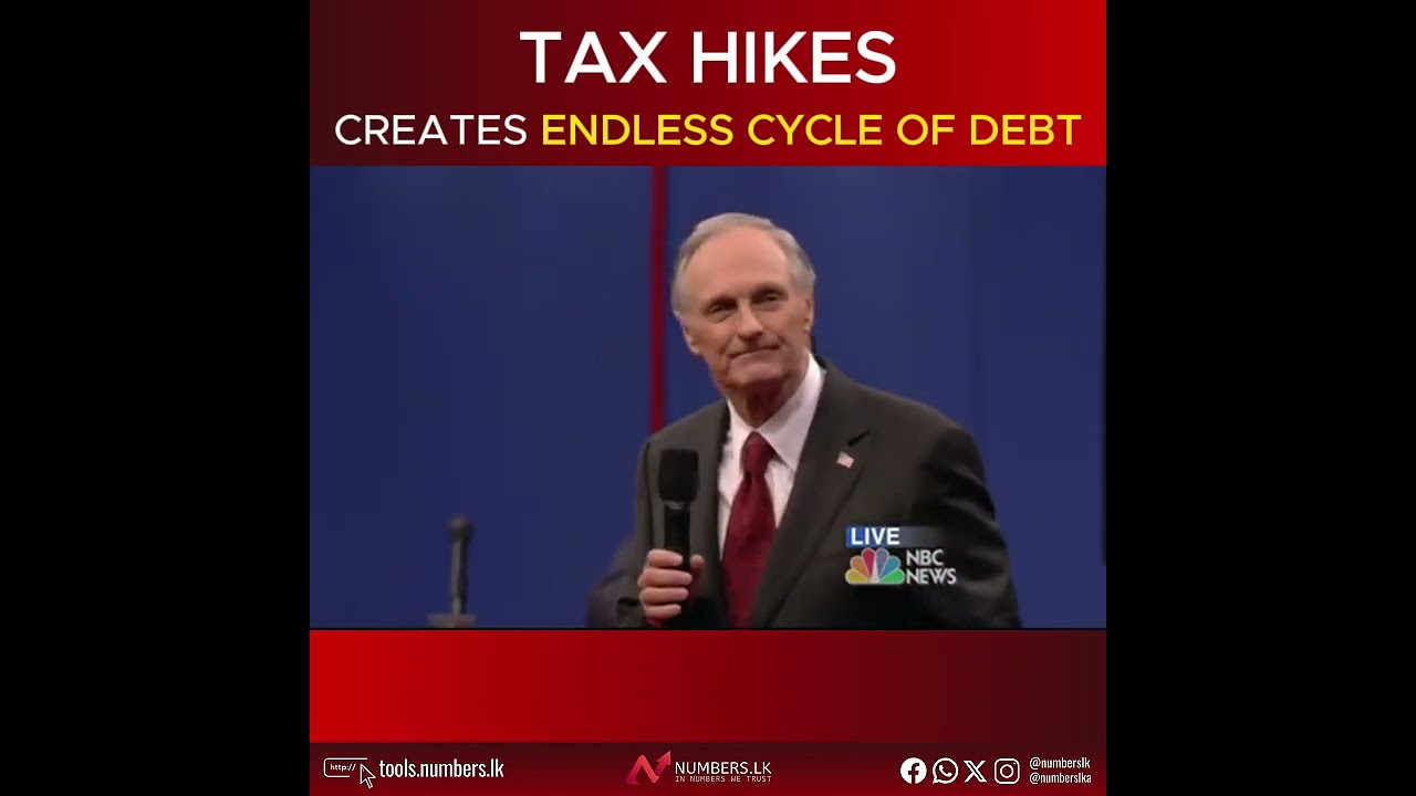 Tax hikes creates endless cycle of debt