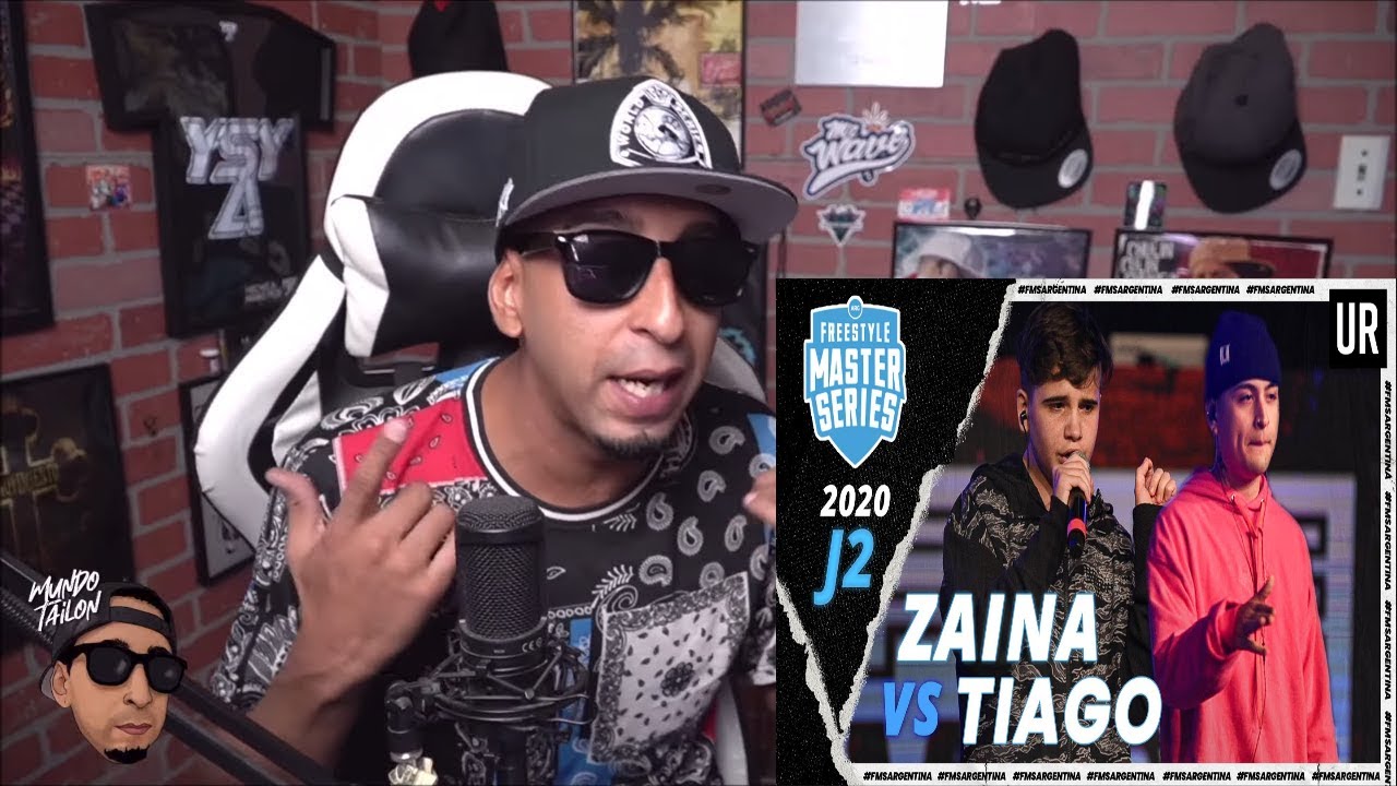 REACCION a ZAINA vs TIAGO | FMS Argentina 2020
