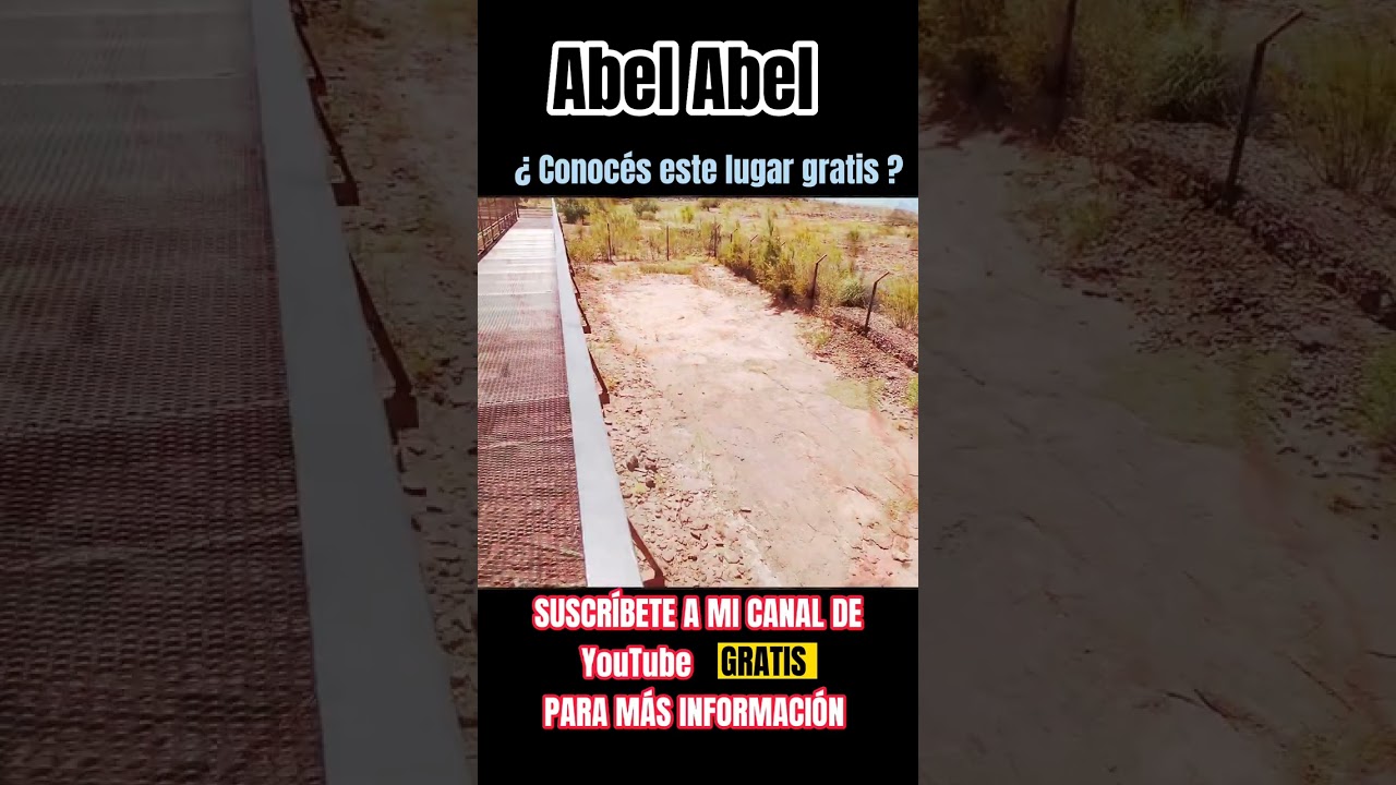 LAS HUELLAS DE DINOSAURIOS- VILLA EL CHOC&Oacute;N - VACACIONES GASOLERAS GRATIS - FREE VACATION #abelabel