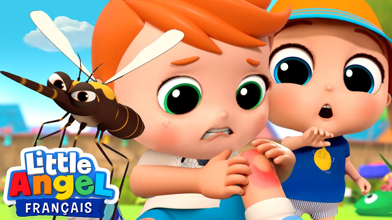 A&iuml;e - &ccedil;a pique, Maman ! | Le monde de B&eacute;b&eacute; Louis | Little Angel Fran&ccedil;ais - Comptines