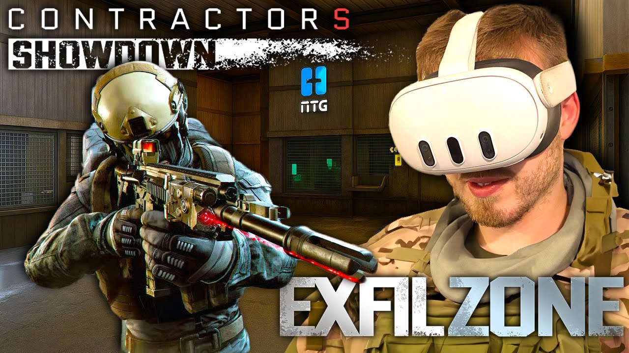 Обзор Contractors Showdown Exfil Zone &mdash; от королевской битвы до VR-шутера с эвакуацией? (2025)