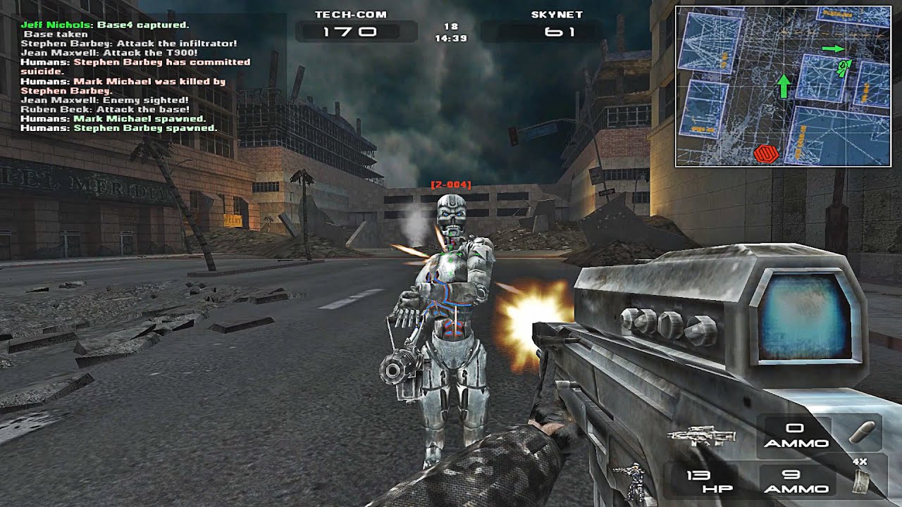 Terminator 3: War of the Machines Walkthrough # 1 (PLAZA)