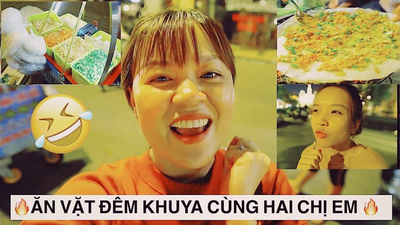 ĂN VẶT Ở PHỐ ĐI BỘ NGUYỄN HUỆ LÚC 12H ĐÊM VÀ TẬN HƯỞNG KHÔNG KHÍ LẠNH NHƯ ĐÀ LẠT.