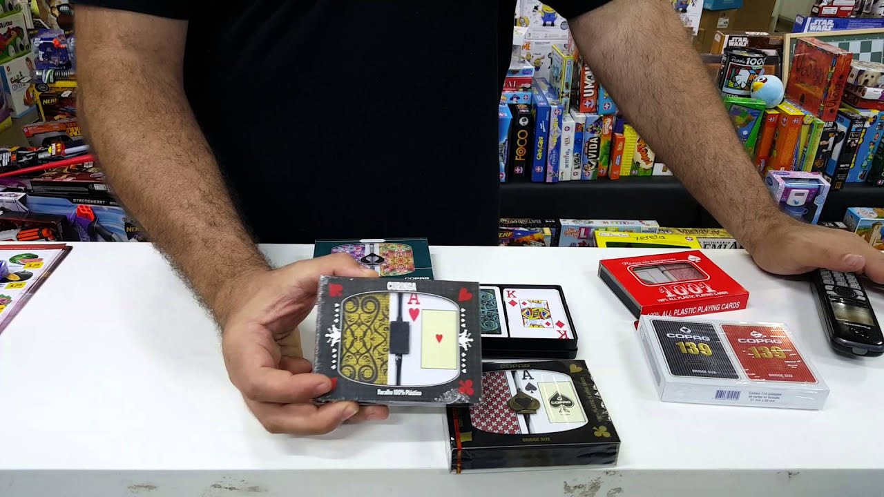 Baralhos copag 100% plástico ou cartonado na Futuristic Games