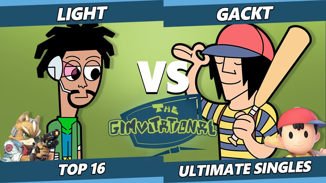 Gimvitational Top 16 - Light (Fox) Vs. Gackt (Ness) SSBU Smash Ultimate Tournament