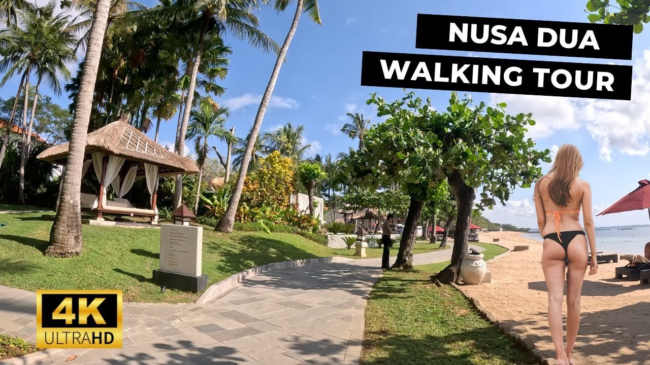 This is why celebrities come here! Nusa Dua Beach Walk