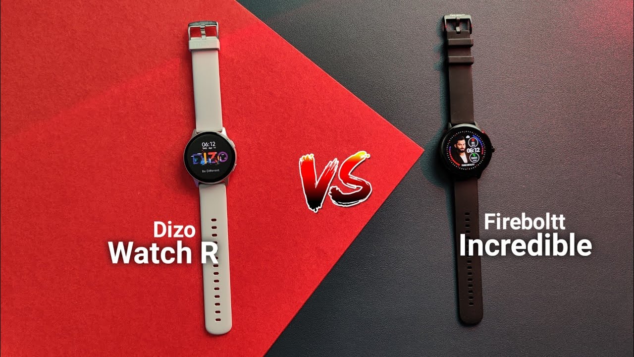 Fireboltt Incredible vs Dizo watch R comparison | which one should you buy?
