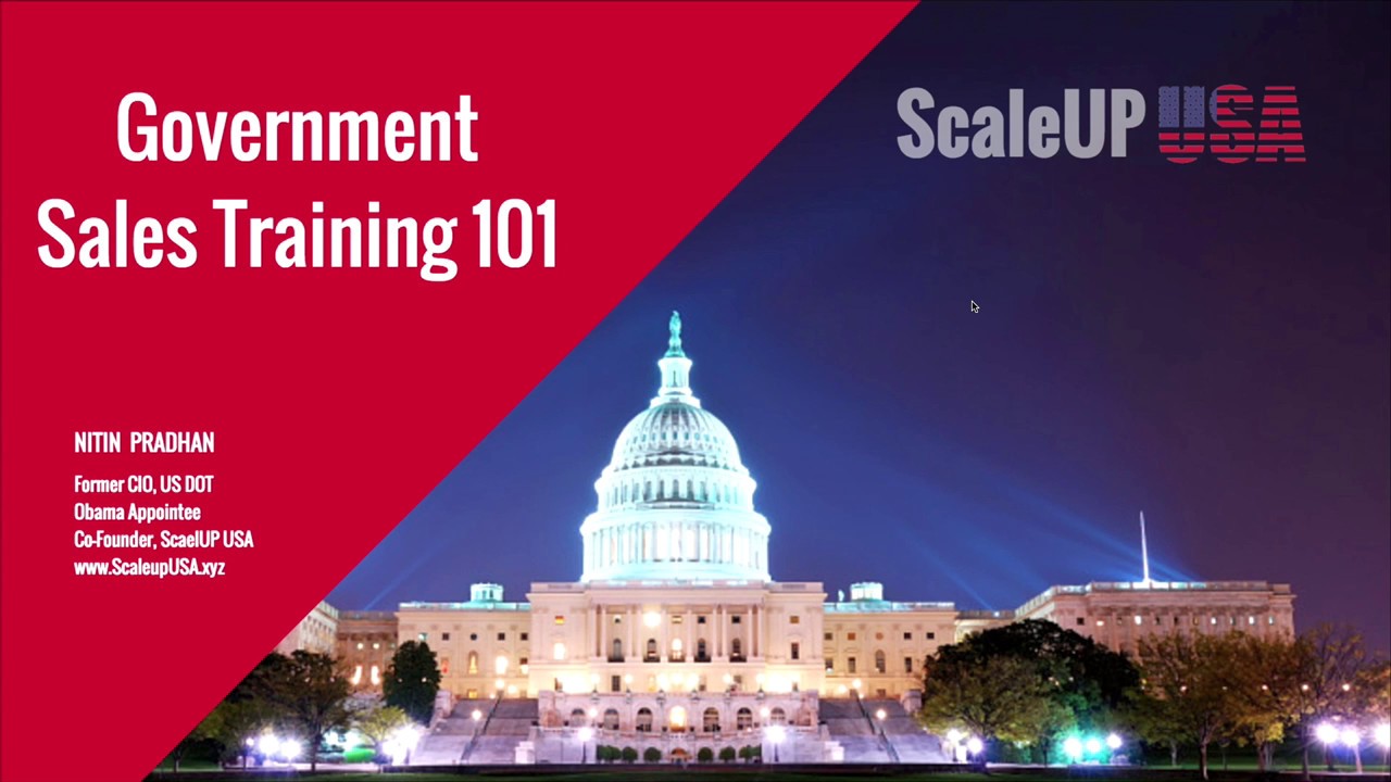 Free Government Sales Training 101