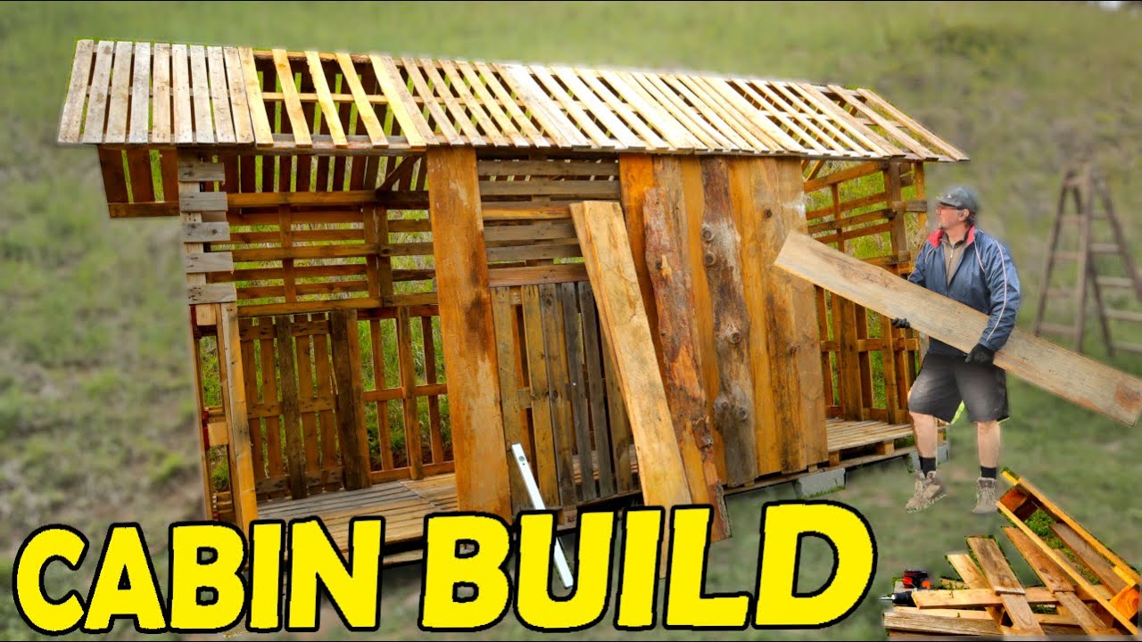 DIY Cabin from Pallet Wood #3