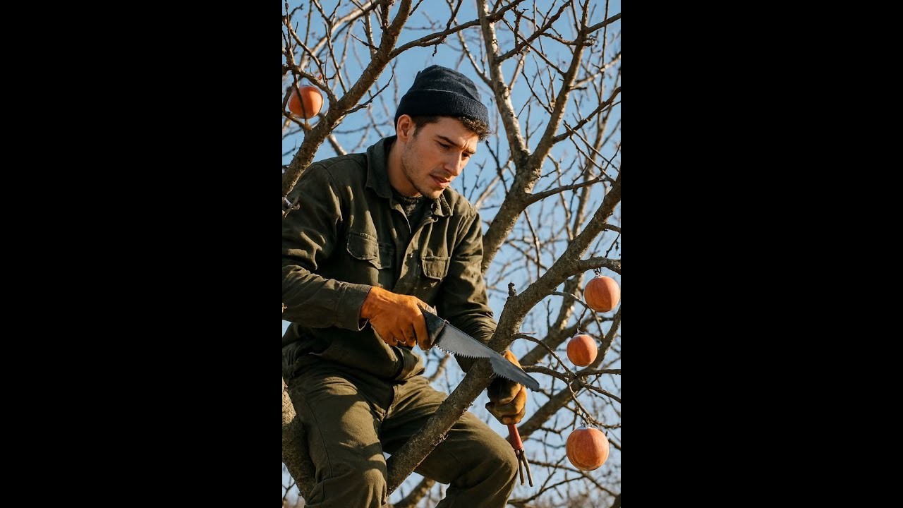 Complete Peach Tree Pruning | Double Your Peach Yield with Proper Winter Pruning