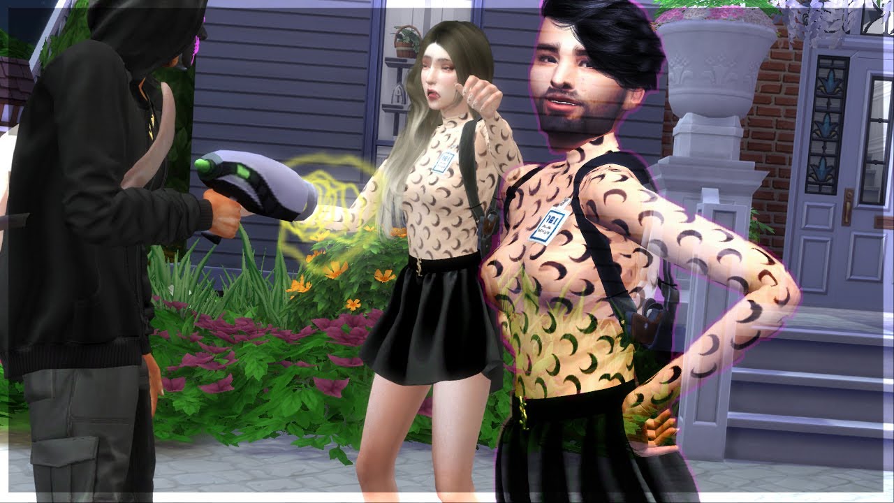 Mysterious Man Turned Me Into A Girl👧🏻! TG Transformation Story - Sims 4