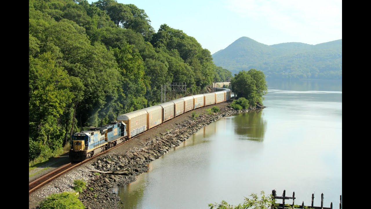 Back on the CSX River Line ft Colorful Lashups, an RS5T, and more! 8/5/15