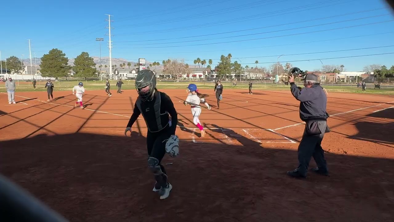 Bandits fastpitch 14u Northern VS dessert Thunder Mannino 2/14/26