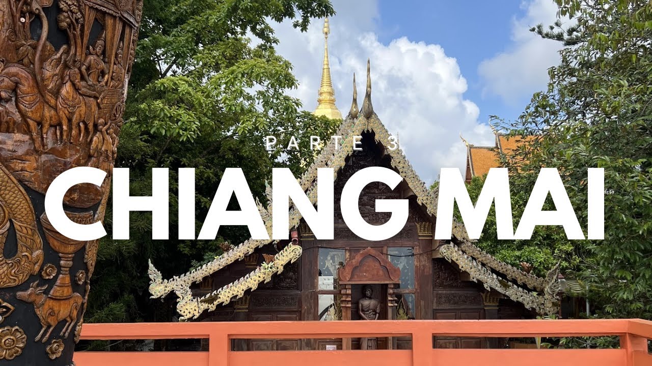 Chiang Mai Parte 3 | Tailândia Vlog🇹🇭 (Cafés, Templos, Massagem, Livros, etc)