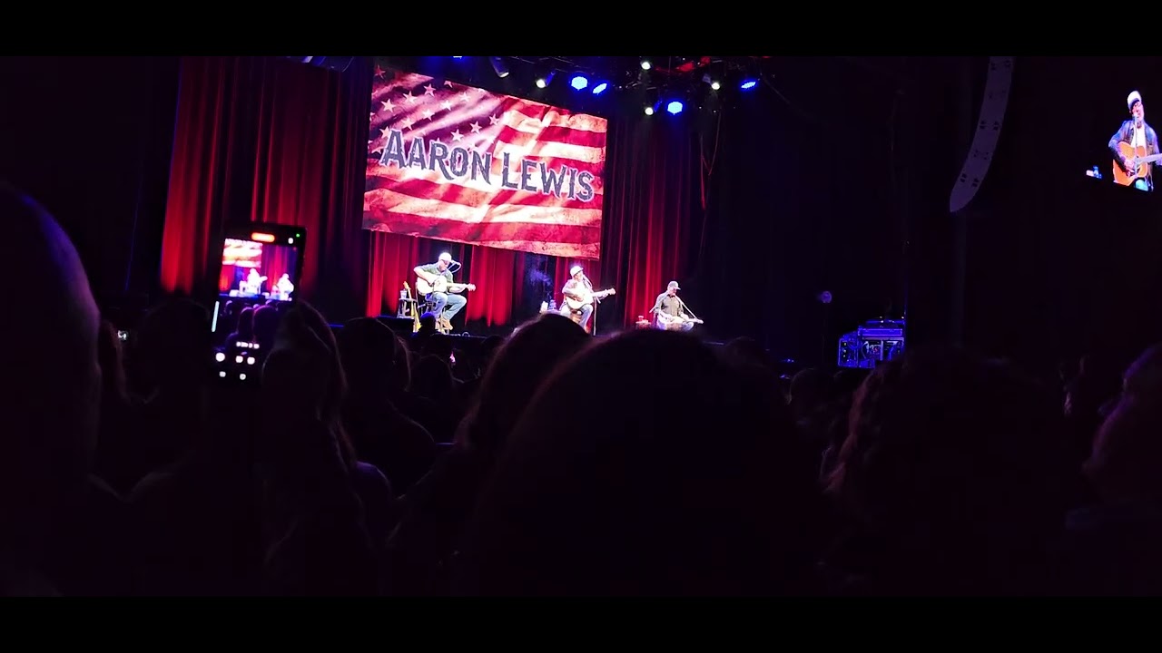 arron Lewis acoustic  performance Bethlehem  pa march 29 2024
