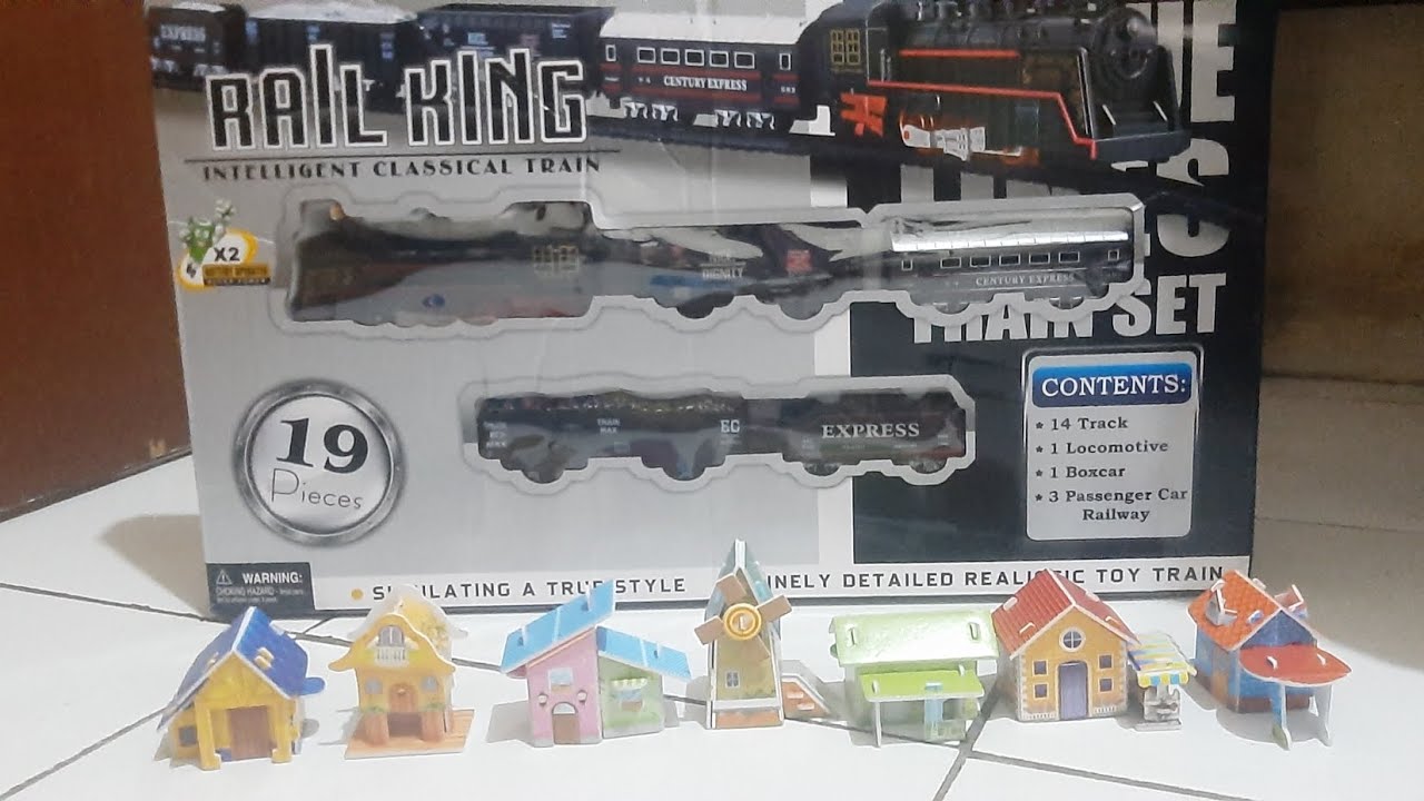 ASMR-Diorama Rail King Vintage New type vs Vintage Old type,let's try it|RAIL KING