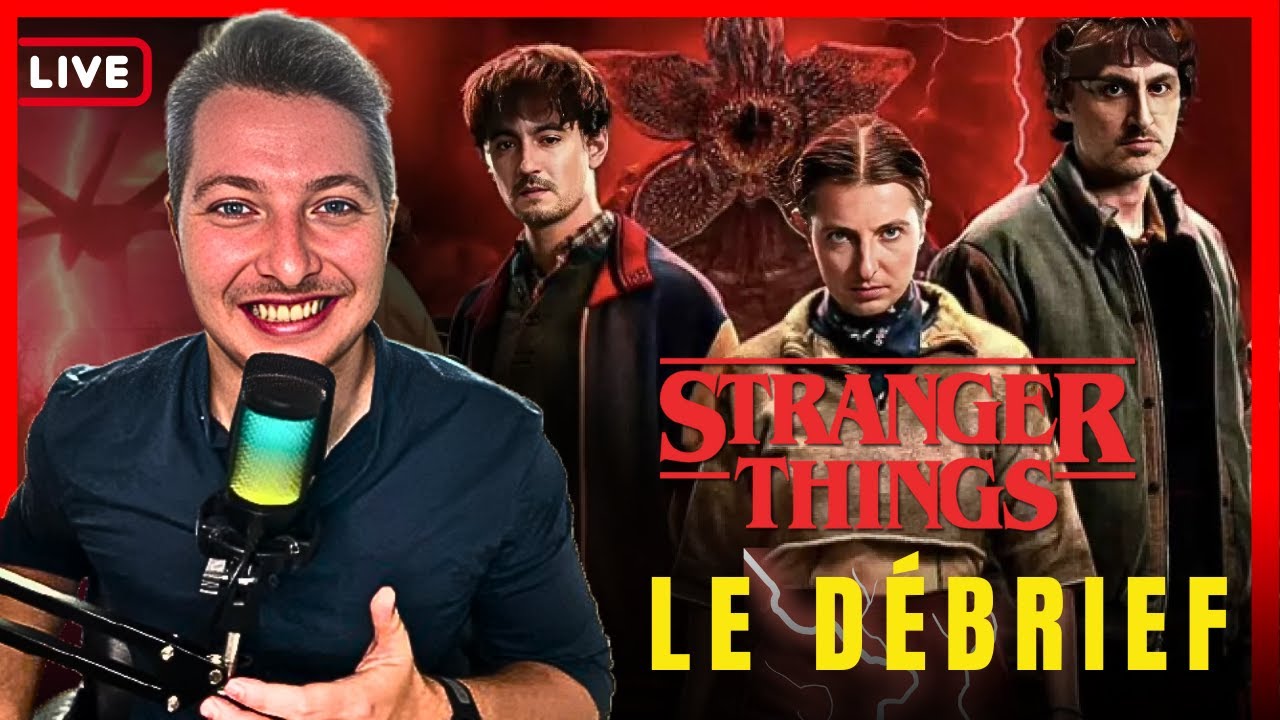 Stranger Things : succès ou gâchis ? 🔥 ON DÉBAT EN LIVE ! FEAT ‪@Culture_Geek_YT‬