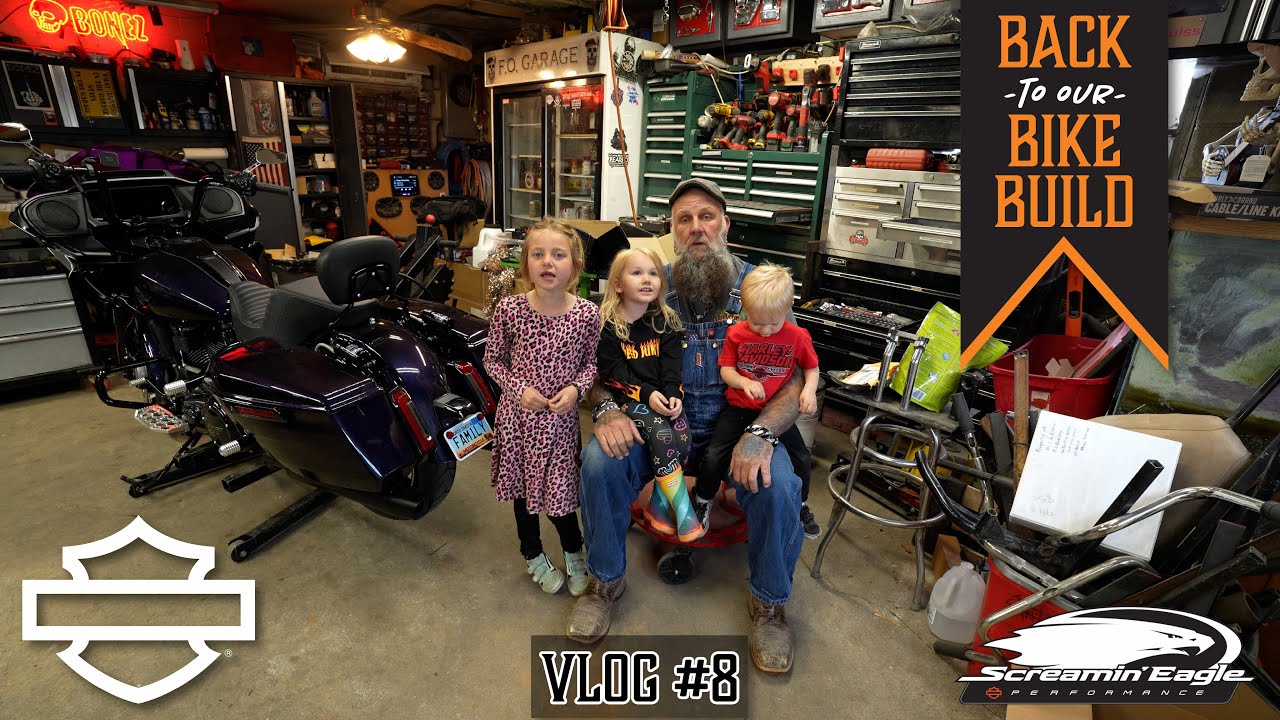 Installing Screamin Eagle/Ohlins shocks on our 2025 Harley-Davidson Road Glide - Vlog 8