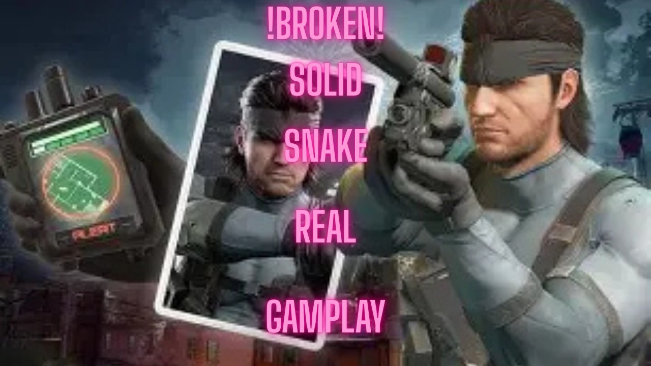 Solid Snake Real Gameplay r6