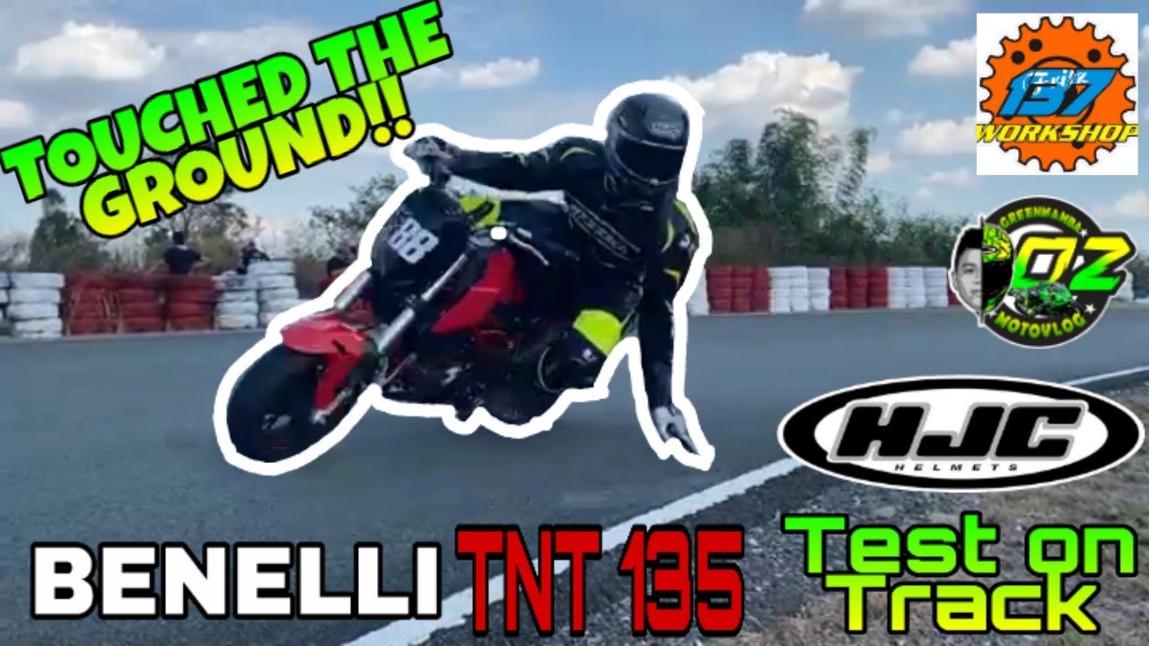 BENELLI TNT 135 TRACK TEST | PROFESSIONAL RIDER FITSY CLAVERIA | TOUCHED THE GROUND