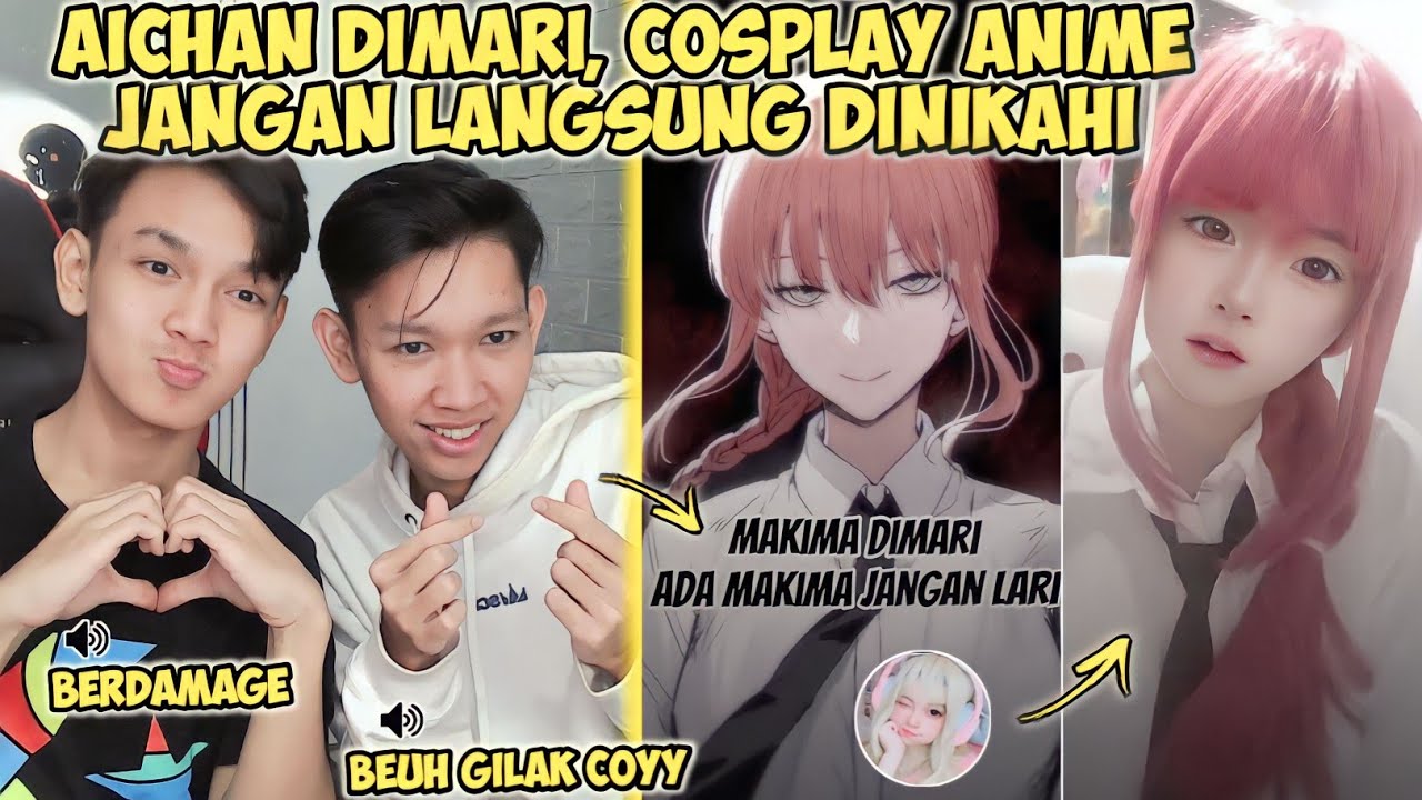AICHAN DIMARI ADA AICHAN JADI WIBU JANGAN LARI | FREE FIREE