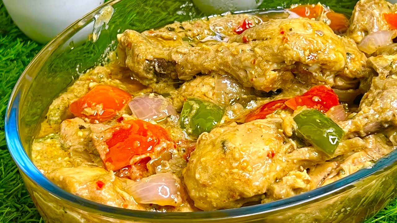 Karahi Chicken Hussaini Recipe ❤️ | Delicious Dawat Special Shahi Chicken Recipe | White Chicken