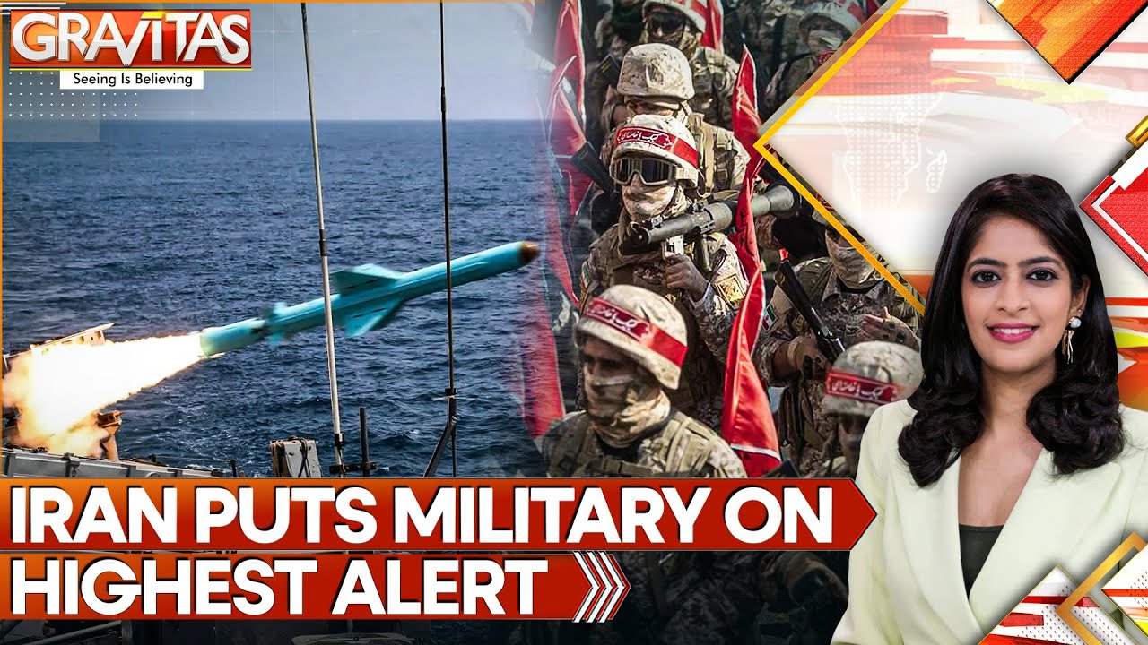 Iran on Highest Military Alert as Protests and War Fears Intensify | GRAVITAS