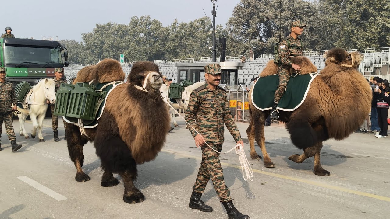 || All Army contingent parade || Republic day 2026 full dress rehearsal PART 5