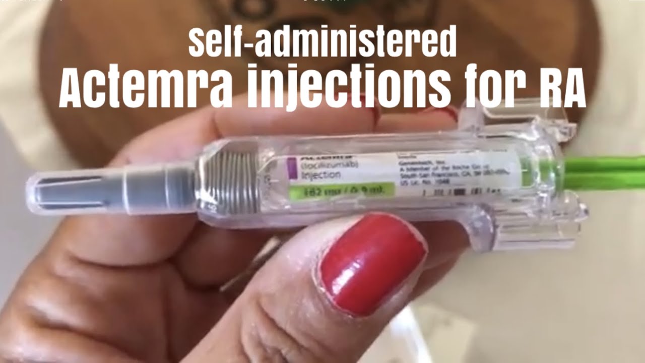 Actemra injection for RA