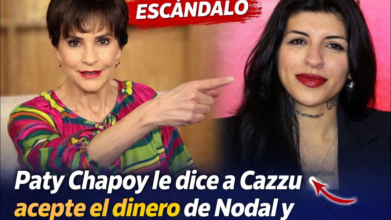 Paty Chapoy ARREMETE contra Cazzu y le dice que tome el dinero de Nodal y se quede callada.