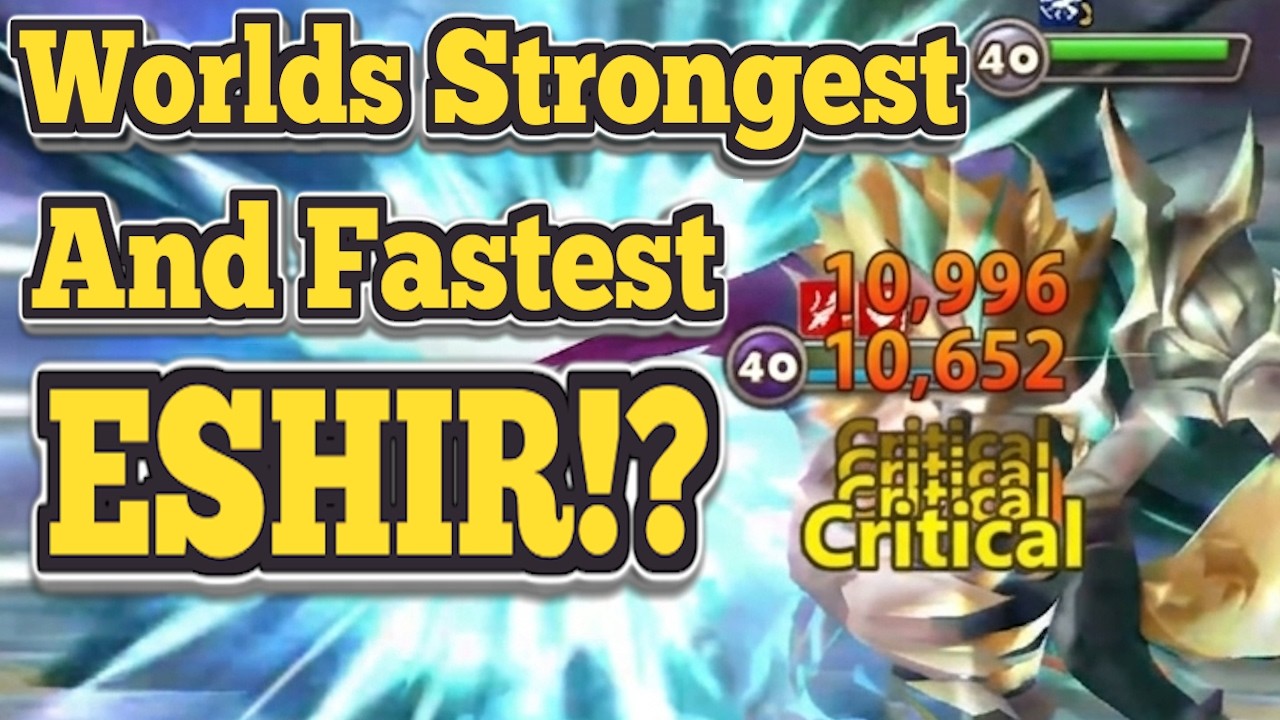 Самый сильный и быстрый Эшир в мире проходит RTA! &mdash; Summoners War