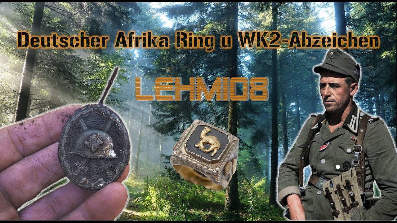 Deutscher Afrika Ring u Wk2-Abzeichen.Lehmi08.I.L.N.Z.H. Teil 29