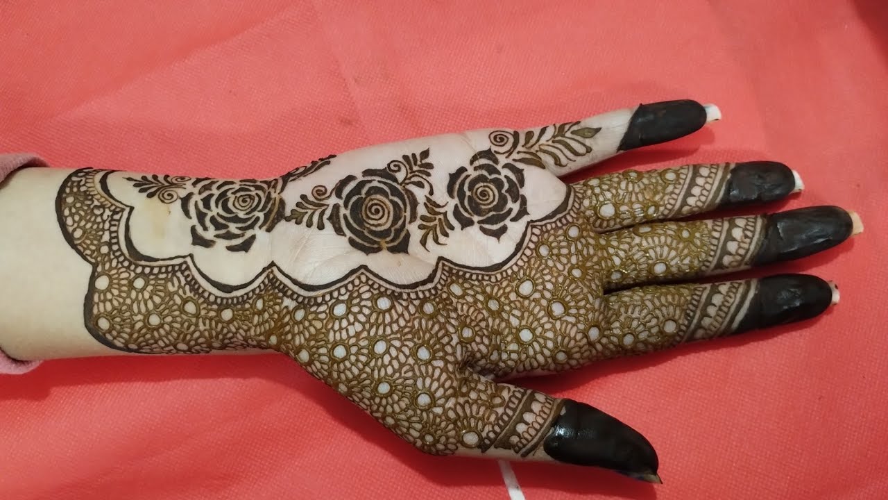 🌹pihu 🌹 is live easy mahndi design just try 🍀🌿🌿#trending 