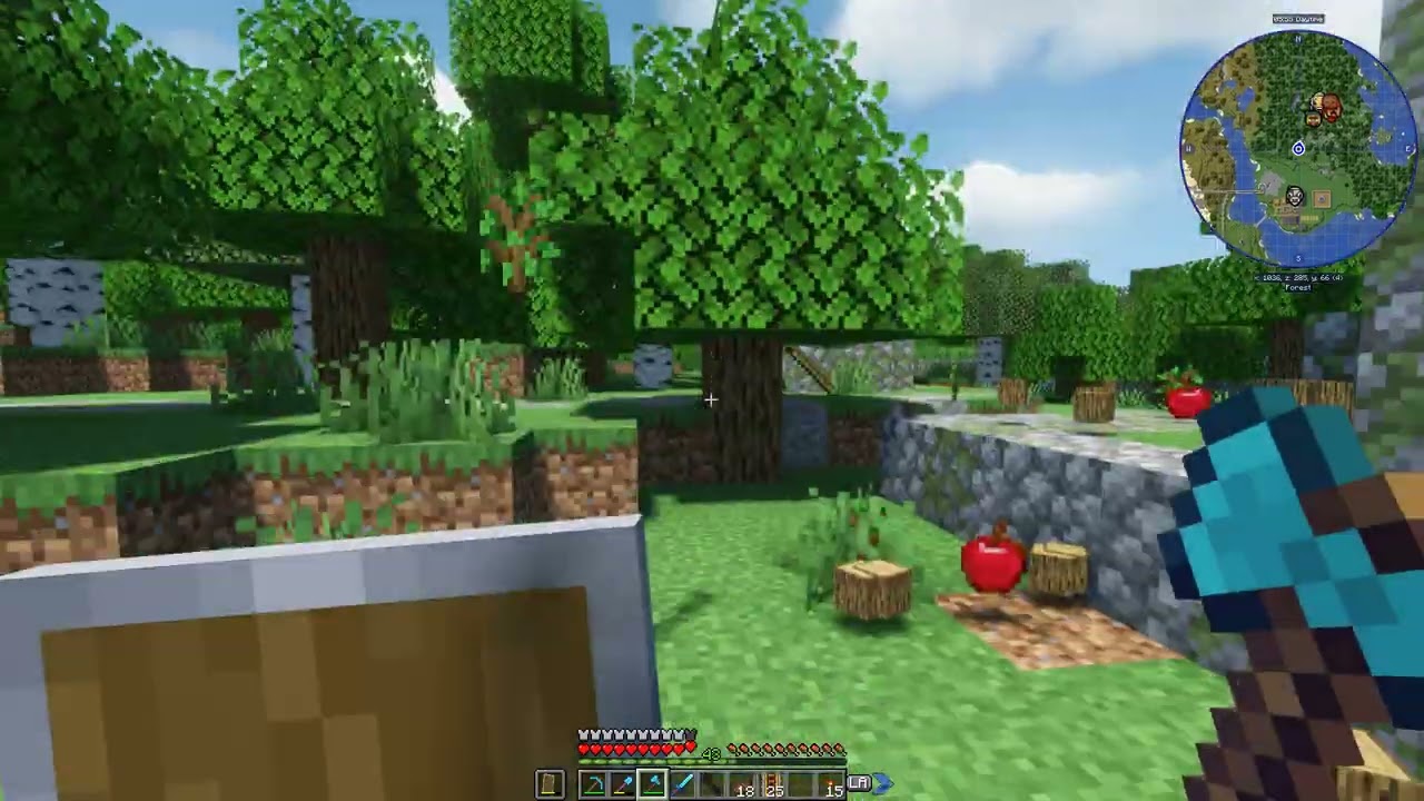 Minecraft - Falling Tree mod