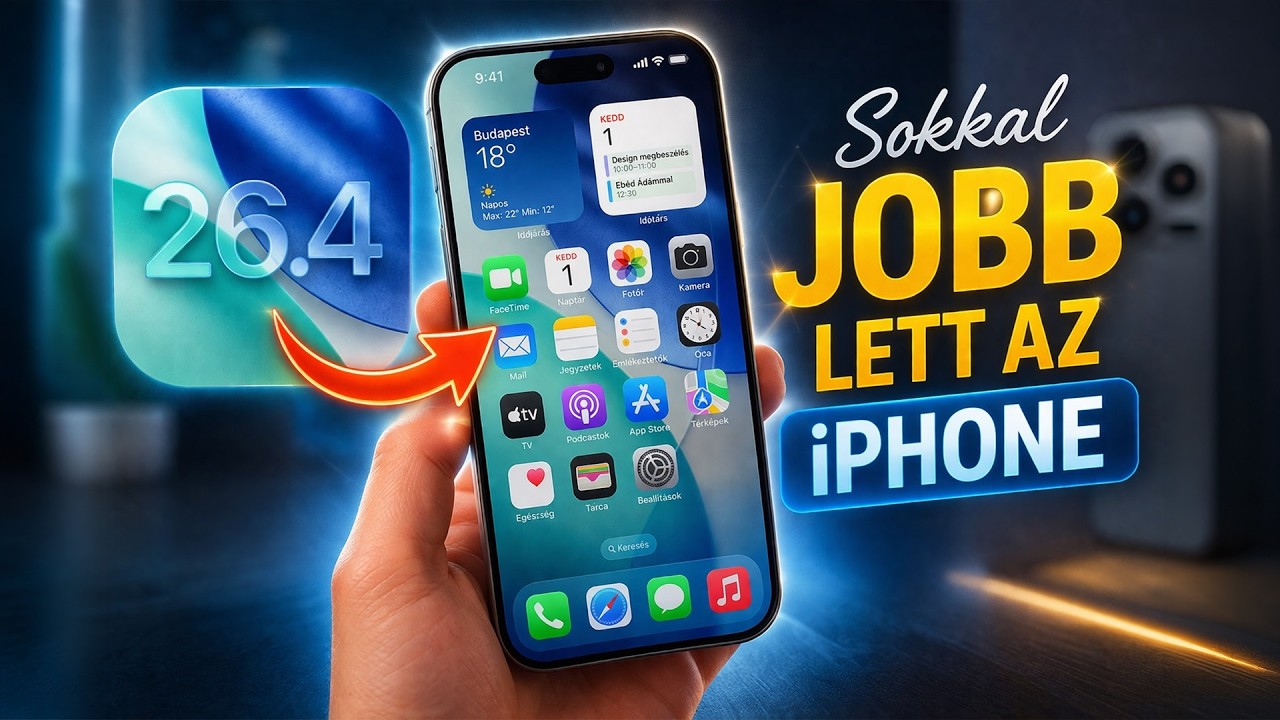 iOS 26.4 - Sokkal jobb lett az iPhone