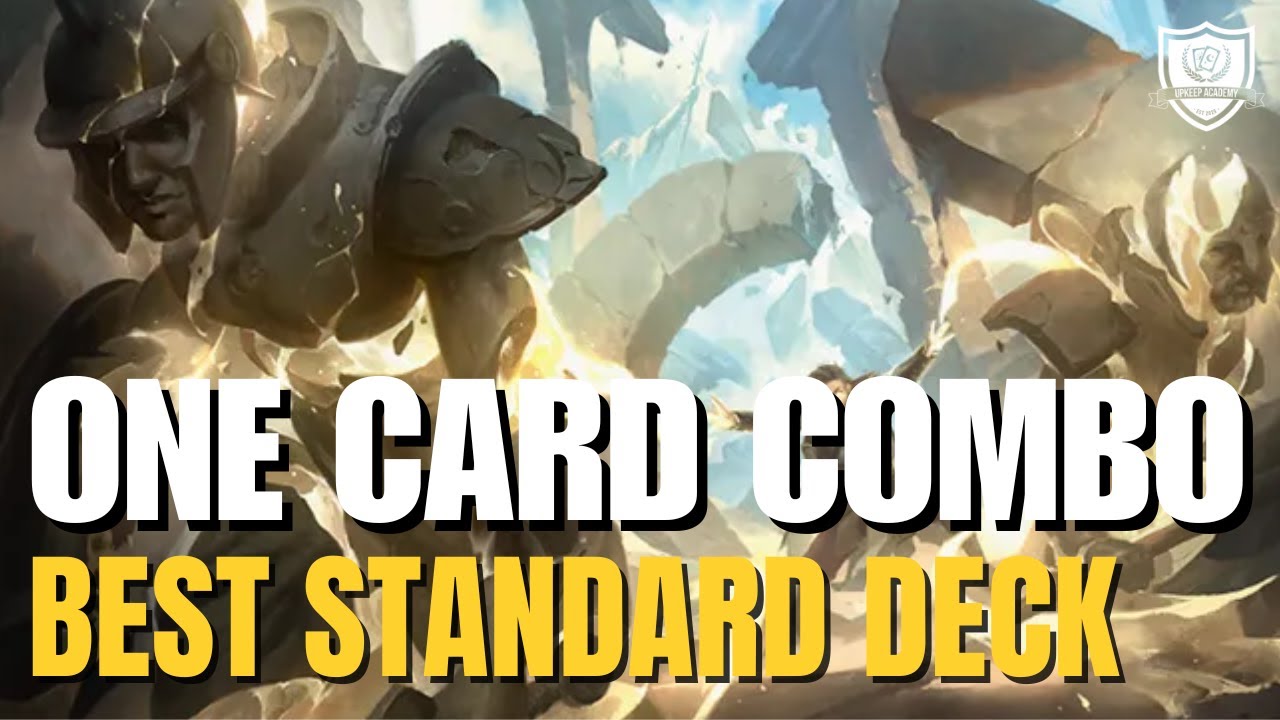 Best Standard Deck in MTG Arena? One Card Combo in Bo1 that Crushes!