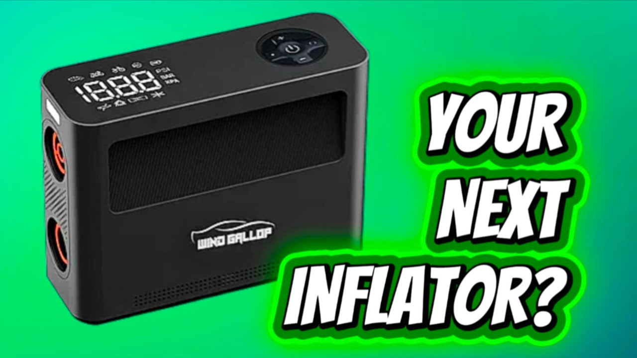 Is it FAST? We Find Out! Wind Gallop Air Inflator Review