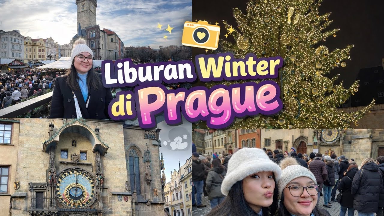 Indahnya suasana Natal di kota Praha Ceko 🇨🇿( Part1 )