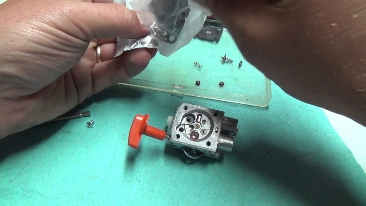 ZAMA S174 435A carburetor Rebuild for Stihl FS90R KM130 trimmers