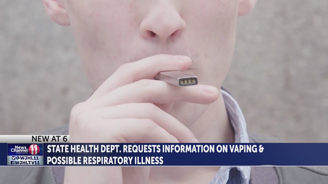 Health officials warn of vaping-related lung disease
