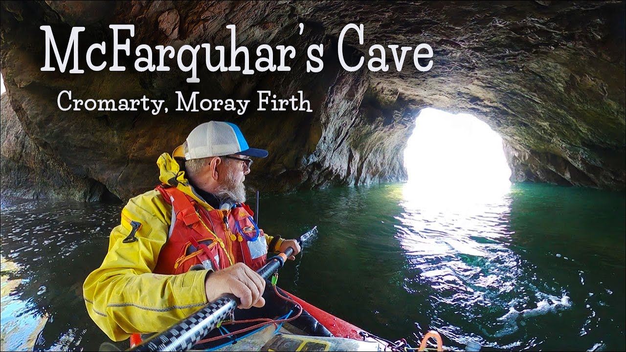 Sea Kayaking McFarquhar's Cave, Cromarty, Moray Firth