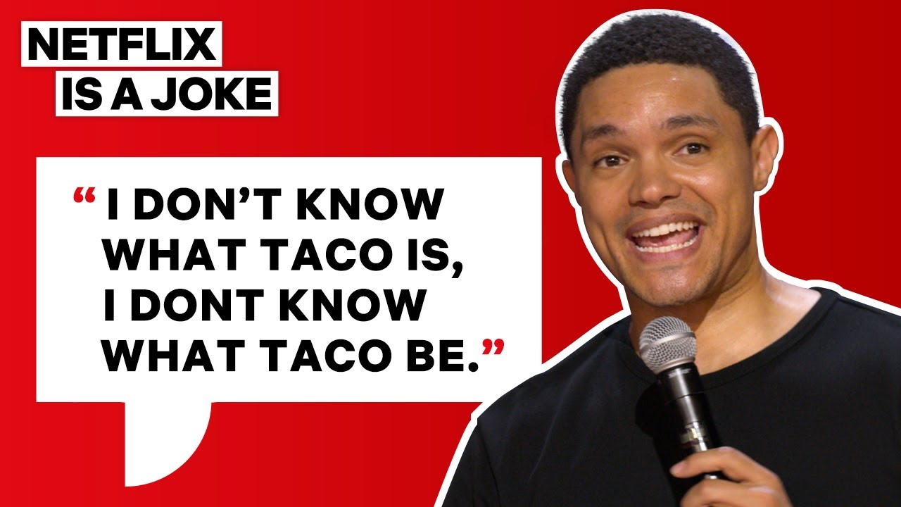 Trevor Noah Orders His First Taco | Netflix Is A Joke