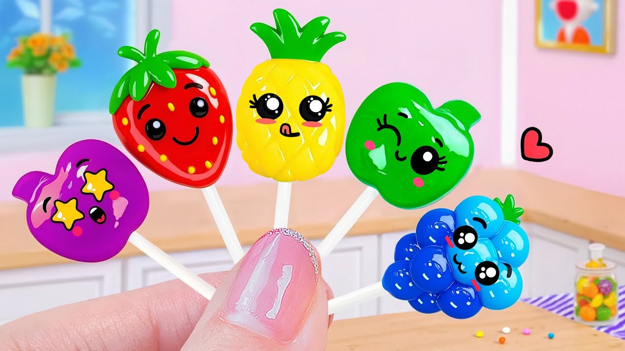 So Yummy Rainbow Fruit Jelly Recipe 🤩✨ Satisfying Mini Colorful Dessert Making 💗 Yummy Little Cakes