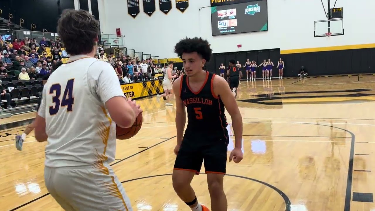 Massillon Tigers vs Avon Eagles - OHSAA Boys DII Regional Semifinal - Wed 3/11/2026