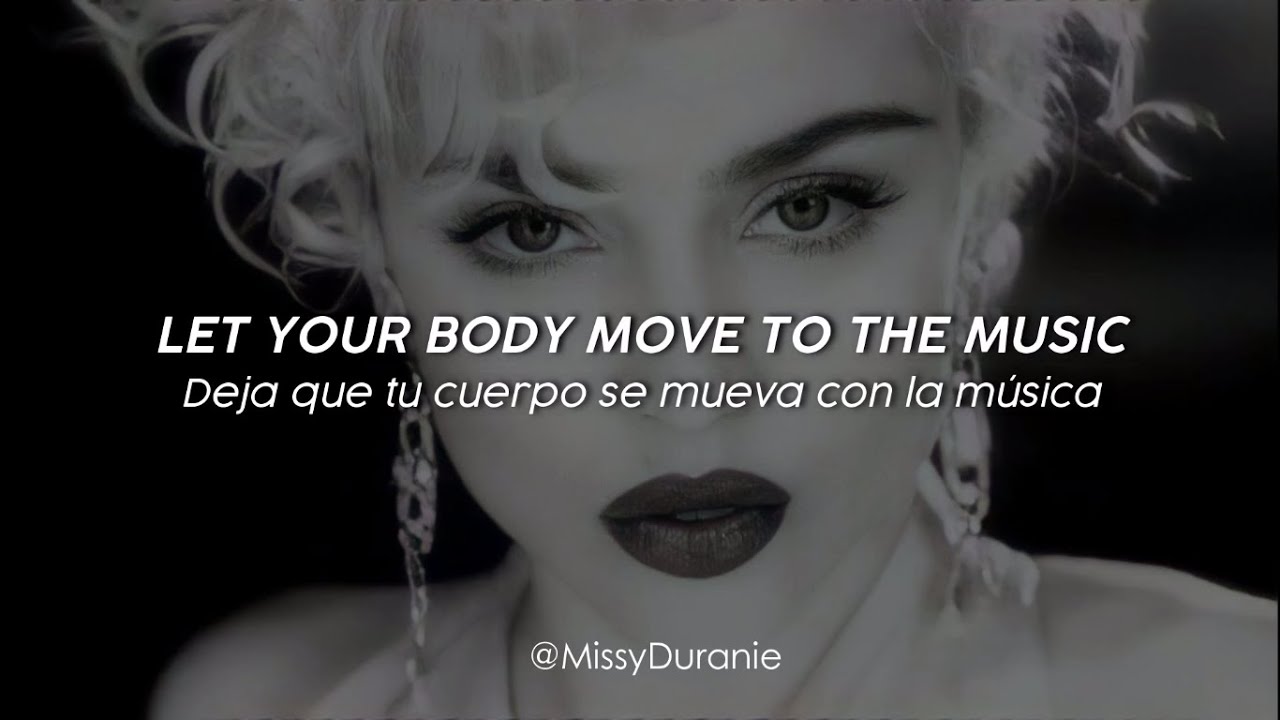 Madonna – Vogue; sub español e inglés.