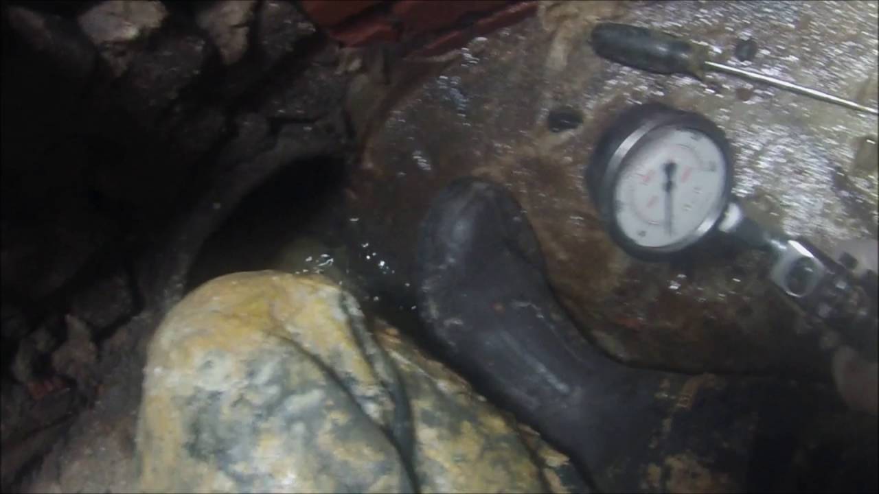 Helmet Cam: Brick Manhole Curtain Grouting with AV-275 Soilgrout